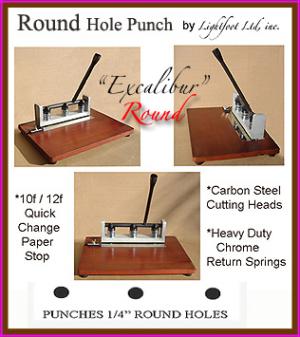 *Excalibur ROUND (3-1/4" Round Holes)